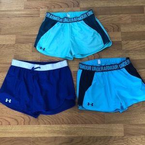 Bundle of Under Armour Running Shorts Sz S